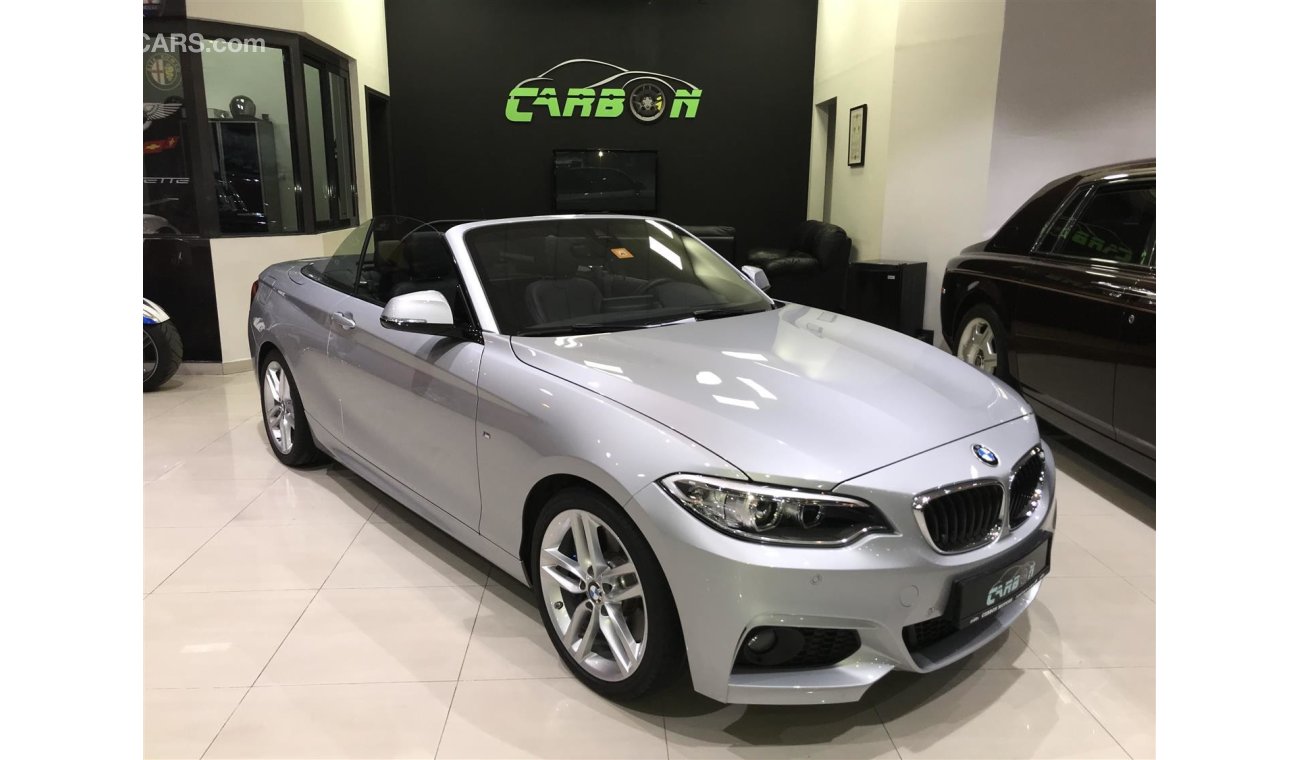 BMW 220i i CABRIOLET - M KIT - 4700 KMS ONLY - 2016 - SIX YEARS WARRANTY