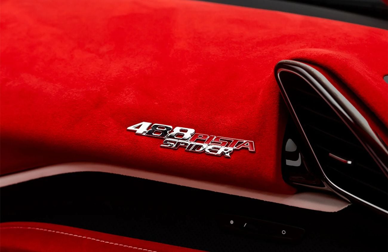 Ferrari 488 Pista 3.9L V8 Twin-Turbocharged Engine