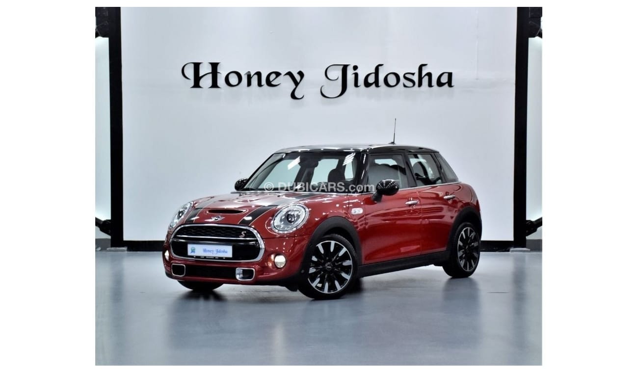 Mini Cooper S EXCELLENT DEAL for our Mini Cooper S ( 2018 Model ) in Red Color GCC Specs