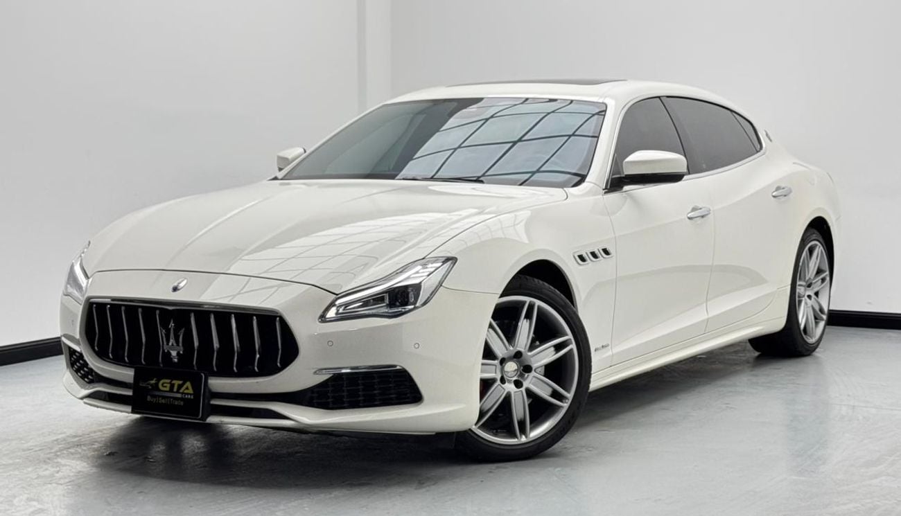 Maserati Quattroporte 2020 Maserati Quattroporte S GranLusso, Maserati Service History, 1 Year Warranty, GCC