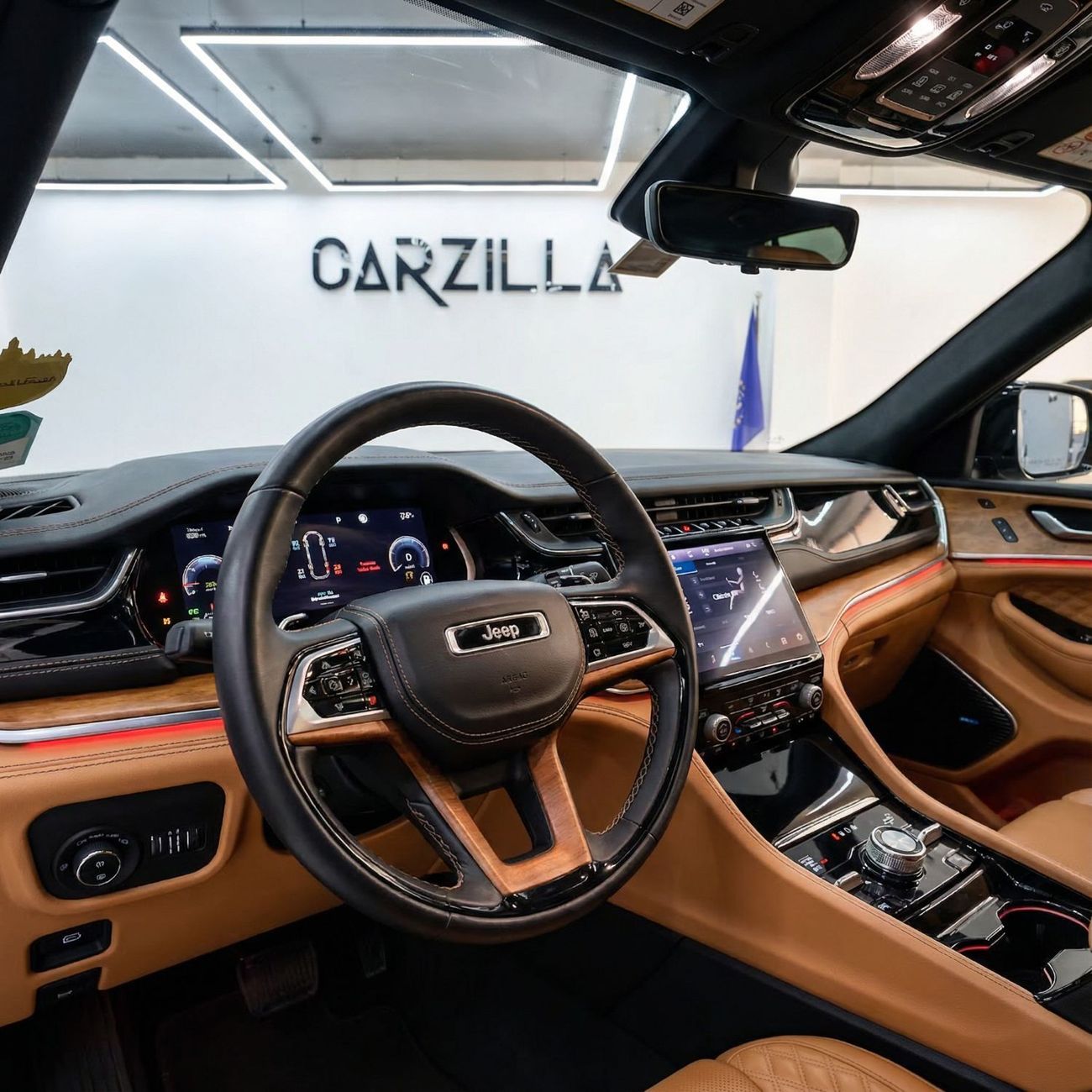 Jeep Grand Cherokee L Summit Reserve 5.7L AED 3,623 / Monthly l Jeep Grand Cherokee 2023 l V8 l 0% Downpayment l GCC Spe