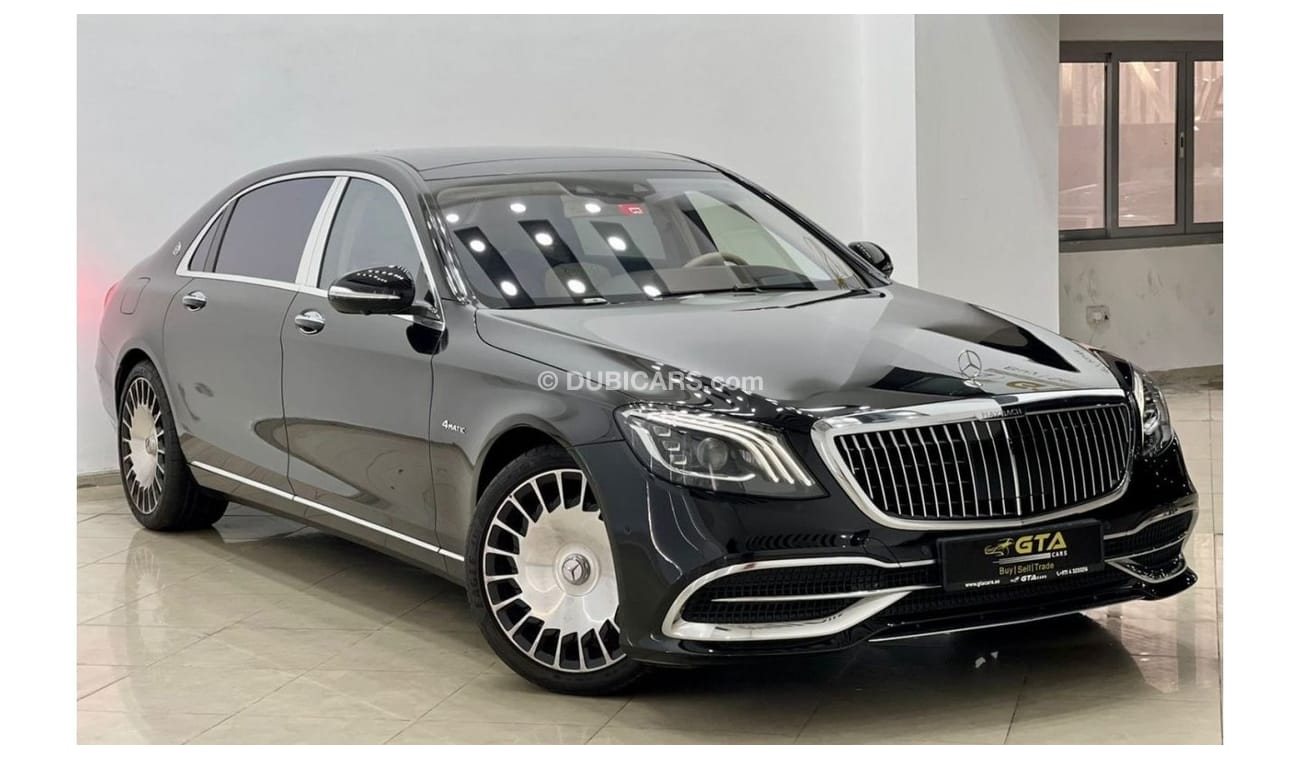مرسيدس مايباخ S560 مايباخ 2020 Mercedes S560 Maybach 4MATIC, Full Gargash Service History, European Specs