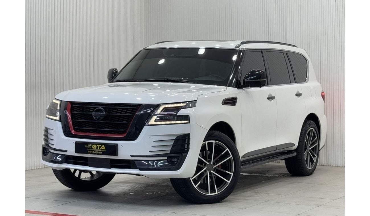 نيسان باترول LE Platinum 5.6L 2021 Nissan Patrol Platinum V8, Warranty, Nov 2025 Nissan Service Pack, Full Option