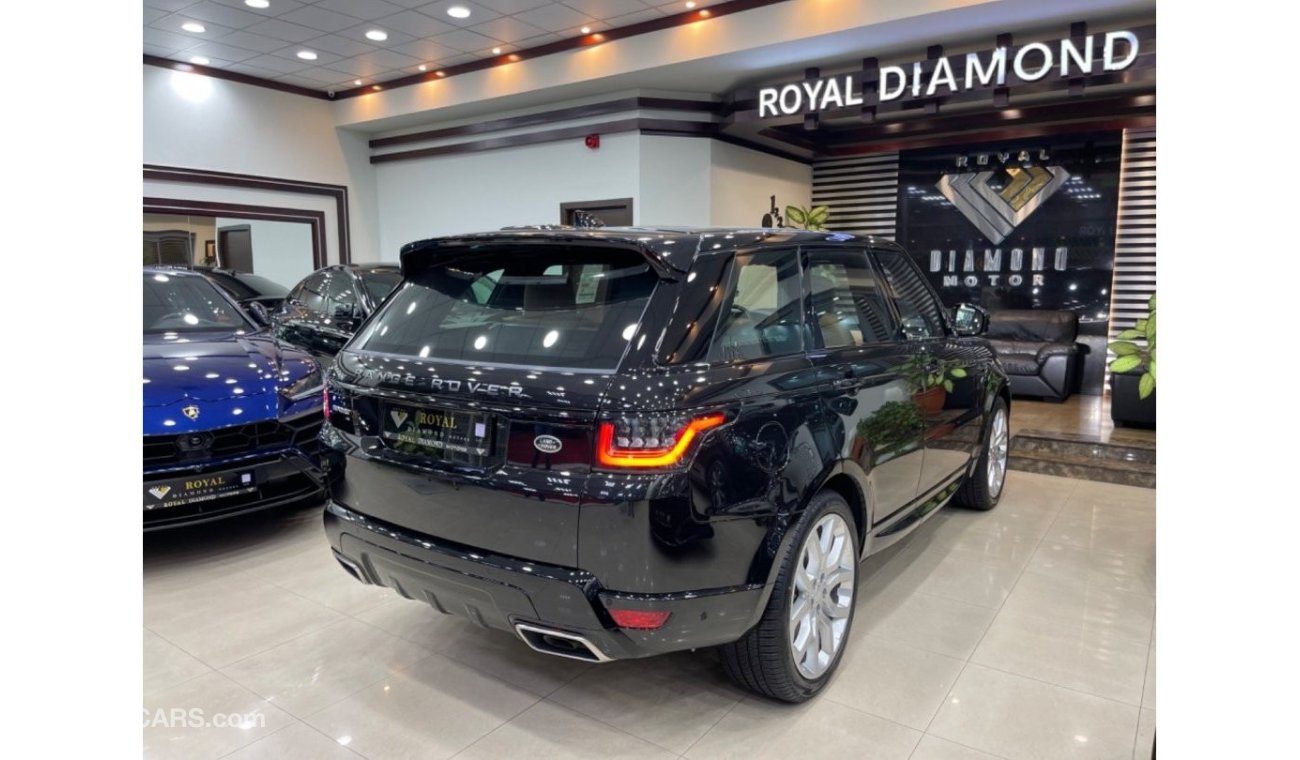 لاند روفر رانج روفر سبورت إتش أس إي Range Rover Sport HSE V6 supercharged  GCC 2022Under warranty from agency Under service contract fro