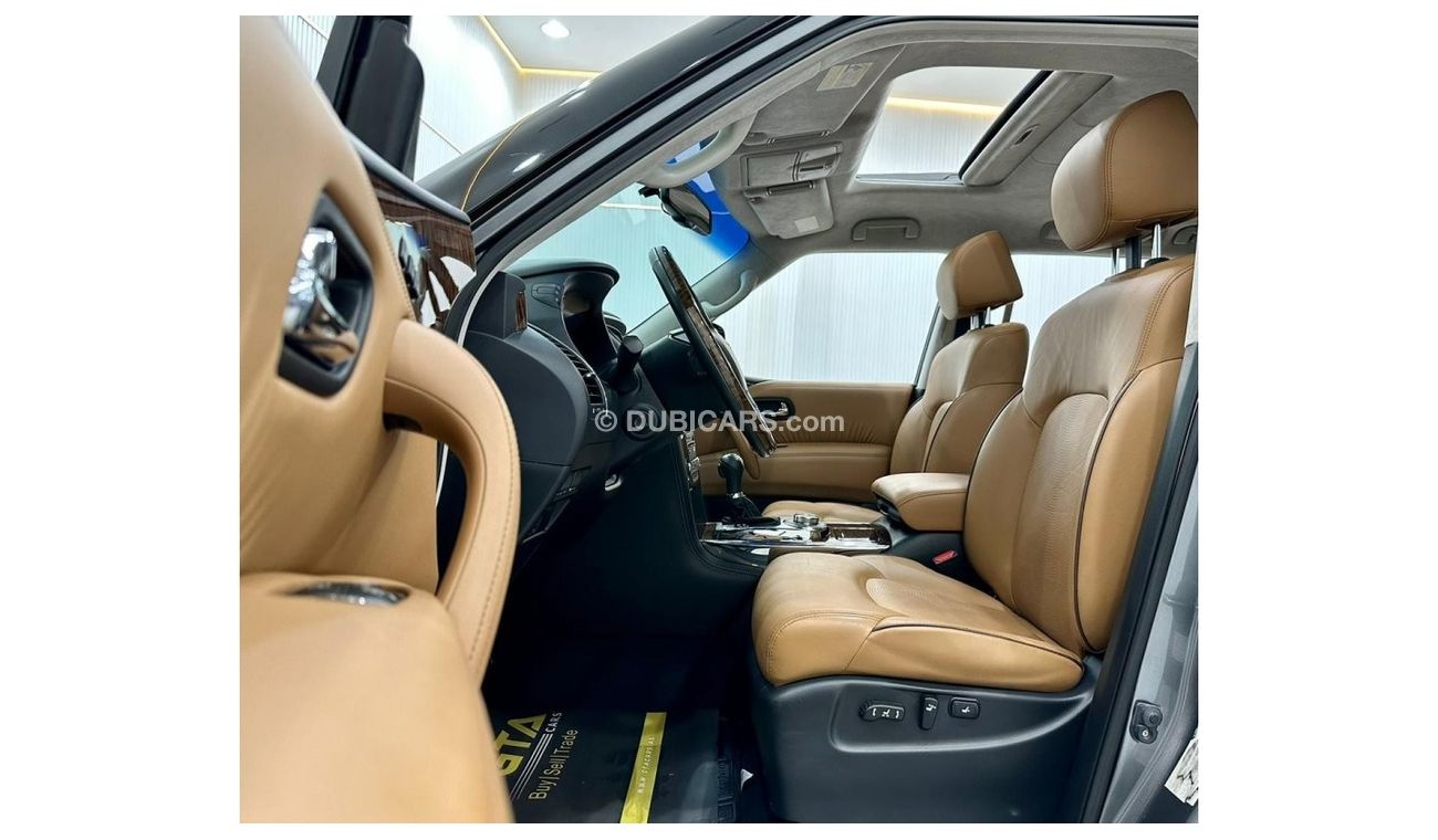 نيسان باترول 2016 Nissan Patrol LE Platinum V8, Warranty, Full Nissan Service History, Full Options, GCC