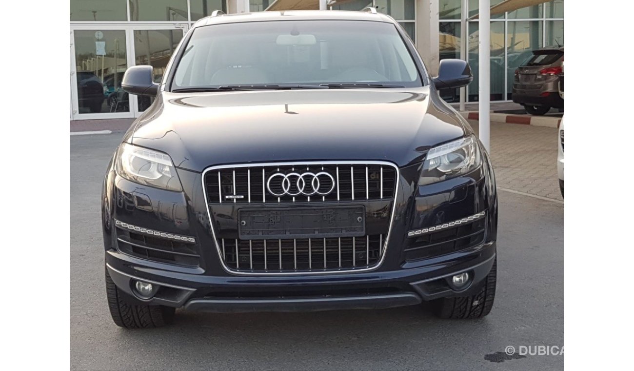 Audi Q7 model 2012GCC full option car prefect condition and no need any maintenance no paint