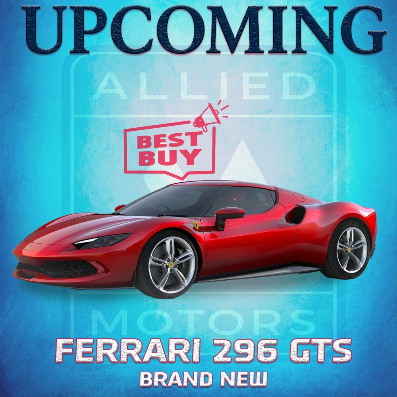 Ferrari 296 GTS UPCOMING FERRARI 296 GTS 2025 NEW