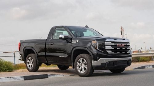 جي أم سي سييرا 2026 GMC Sierra SLE V8 5.3L AT Petrol Single Cab (Black)