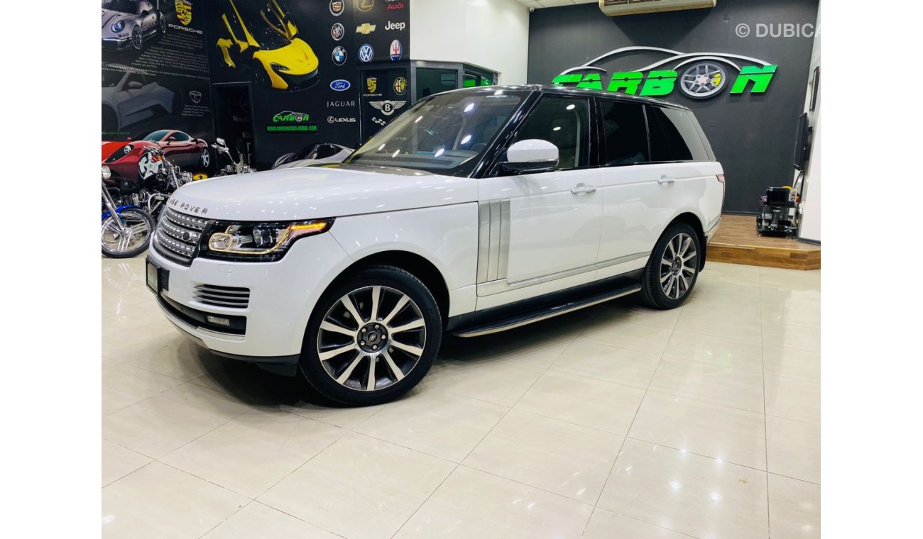 لاند روفر رانج روفر فوج RANGE ROVER VOGUE 2016 GCC IN VERY BEAUTIFUL CONDITION FOR 169K AED INCLUDING FREE INSURANCE+REG.+WA