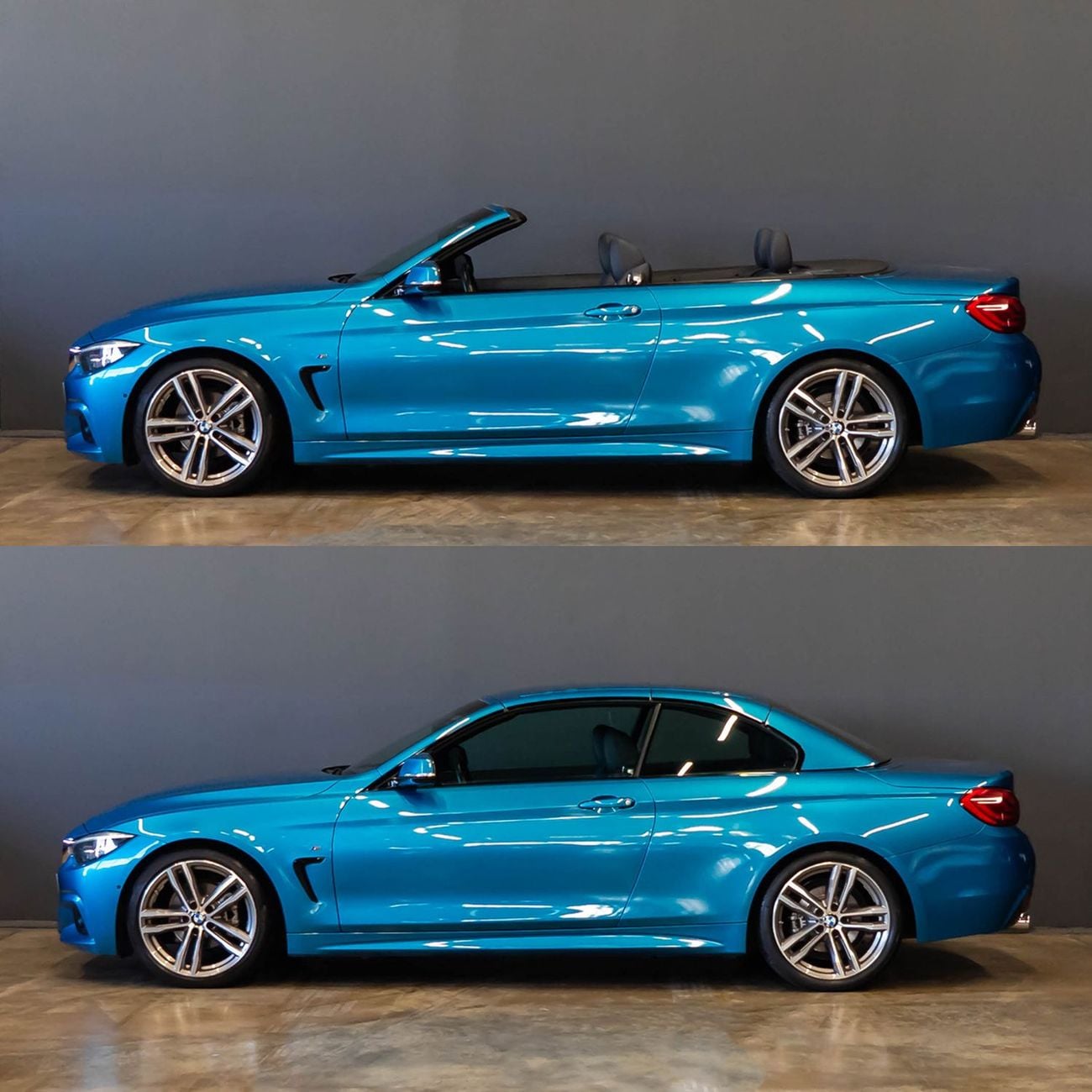 BMW 420i AED 1,748 P.M • 0% Downpayment • BMW 420i M Sport Convertible • 1 Year Warrant