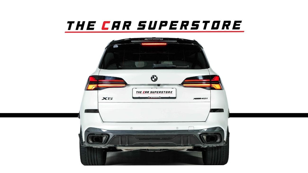 BMW X5 40i M SPORT GCC-BMW Warranty&amp;Service Contract Until 2029-BMW Individual Interior