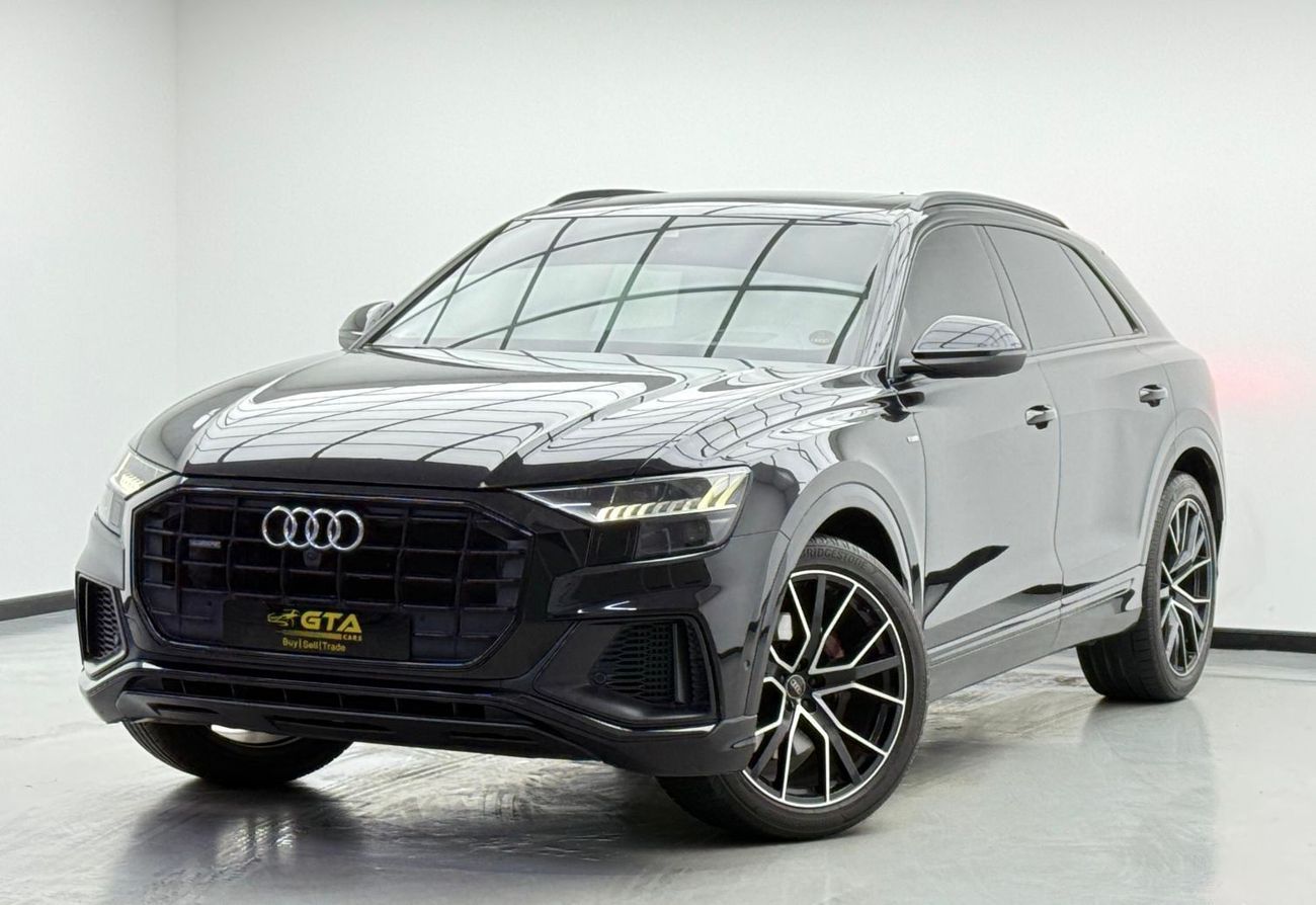 Audi Q8 55 TFSI quattro S-Line 3.0L (340 HP) 2021 Audi Q8 55 TFSI Quattro S-Line, Warranty, Full Audi Servic