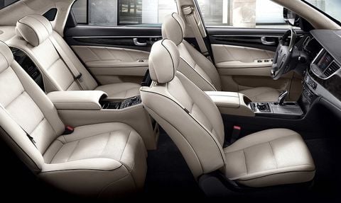 Hyundai Equus interior - Seats