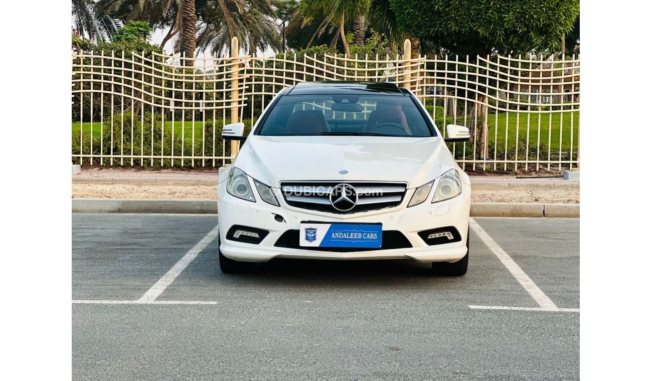 مرسيدس بنز E 350 MERCEDES- BENZ E350 COUPE 3.5 V6 || GCC || FULL OPTION || ADAPTIVE CURISE CONTROL