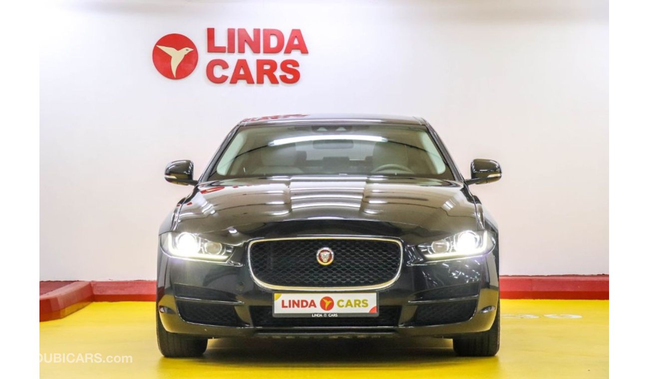 جاكوار XE Jaguar XE Pure 20t 2017 GCC under Agency Warranty with Zero Down-Payment.