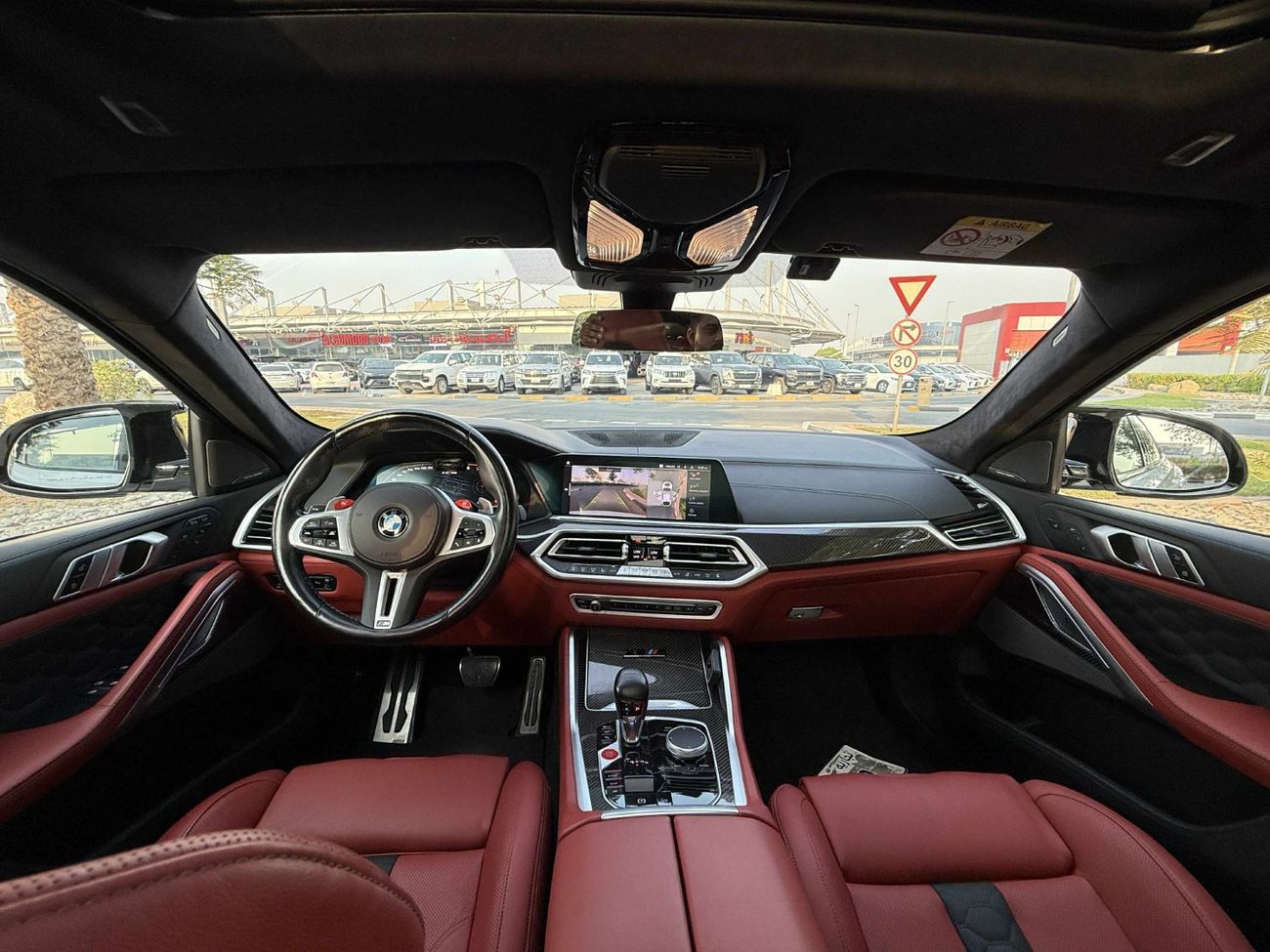 BMW X6 xDrive40i Luxury M Sport Package 3.0L GCC SPEC UNDER WARRANTY AND SERVICE CONTRACT