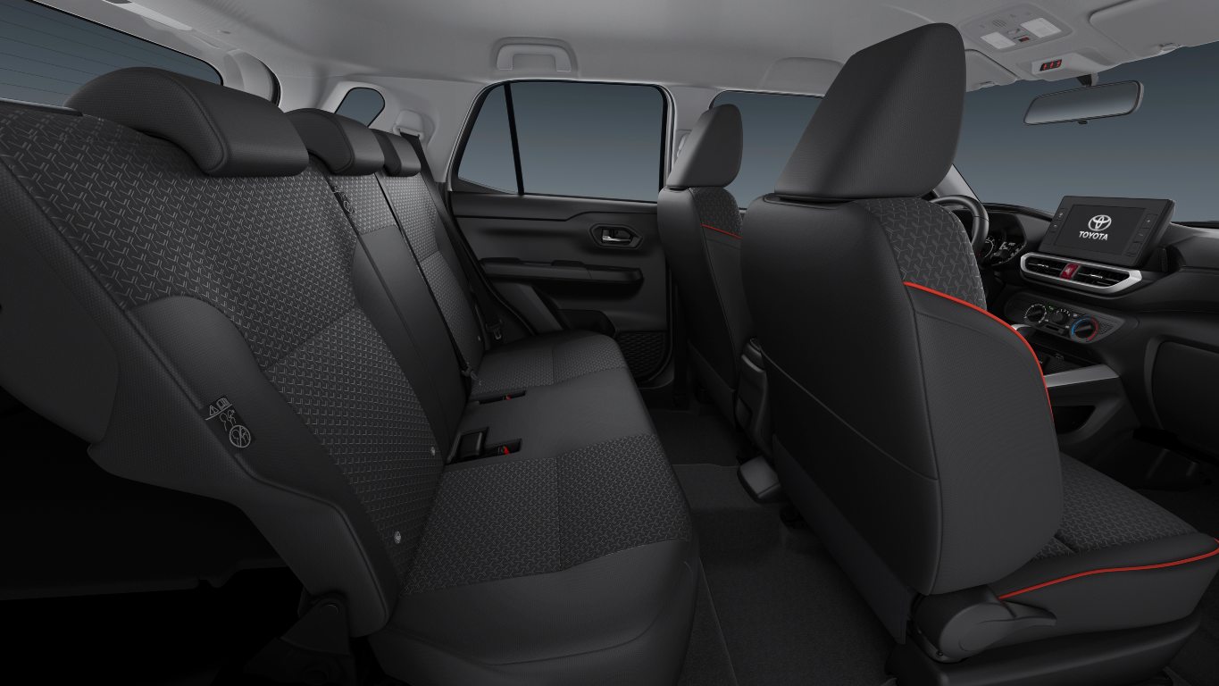 Toyota Raize interior - Seats