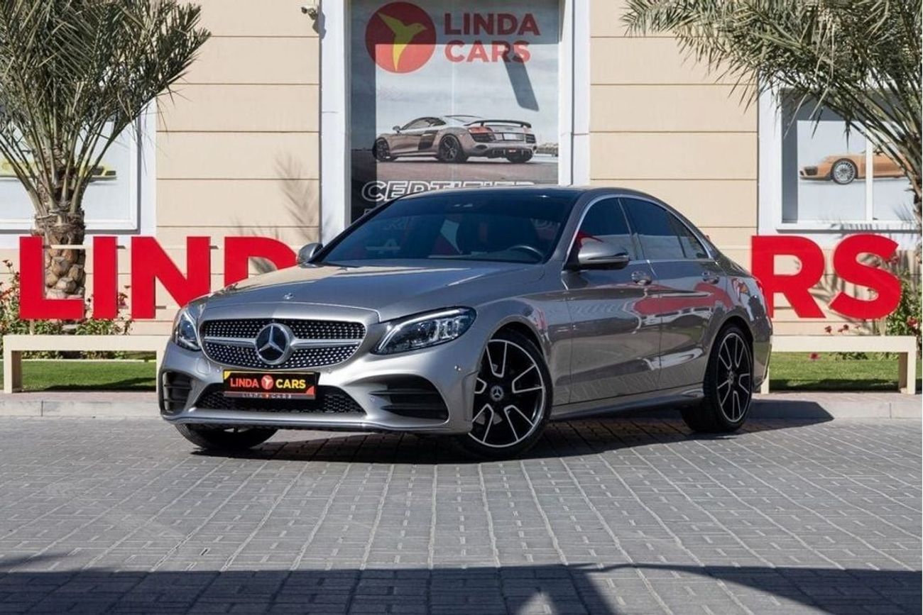 مرسيدس بنز C 200 Mercedes-Benz C200 AMG 2021 GCC under Agency Warranty with Flexible Down-Payment.