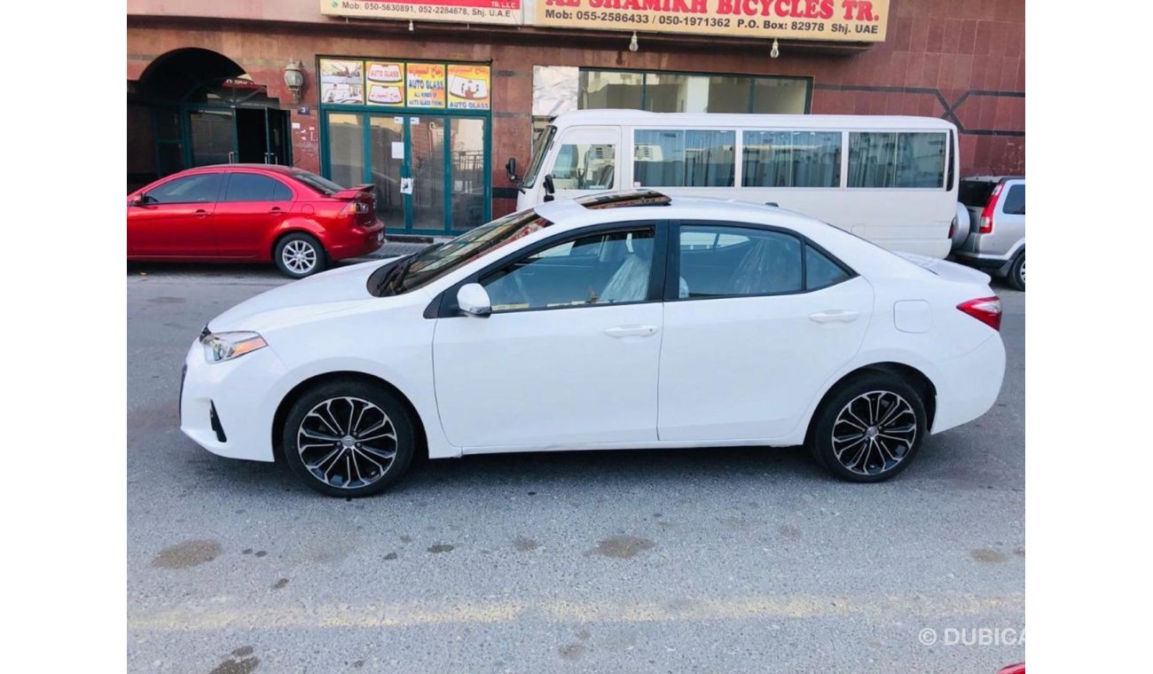 Toyota Corolla 2016 Sports With Sunroof and Leather Seats