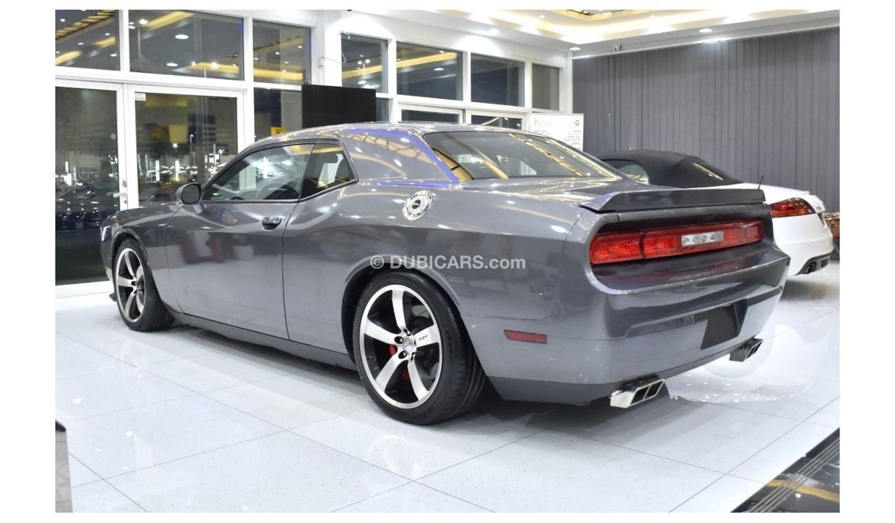 Dodge Challenger SRT8 EXCELLENT DEAL for our Dodge Challenger SRT 392HEMI ( 2012 Model ) in Grey Color GCC Specs