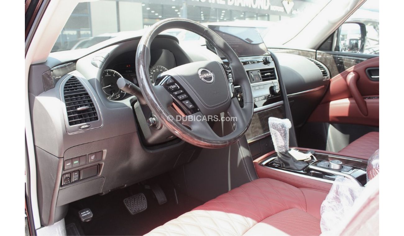 نيسان باترول (2023) V8 LE PLATINUM, GCC, UNDER WARRANTY AND SERVICE FROM LOCAL DEALER (Inclusive VAT)