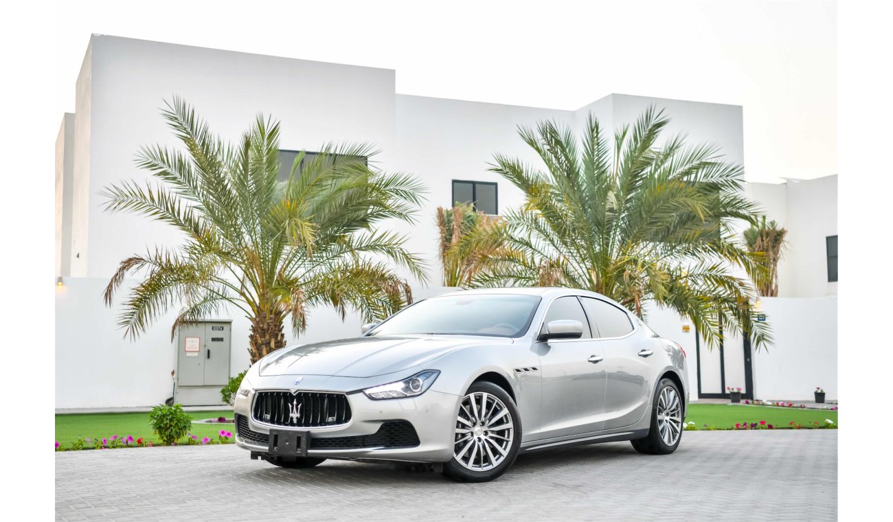 Maserati Ghibli - GCC - AED 2,330 Per Month! - 0% Down Payment