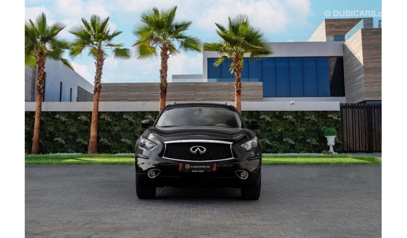 إنفينيتي QX70 لاكس سنسوري | 2,056 P.M  | 0% Downpayment | Full Agency History!