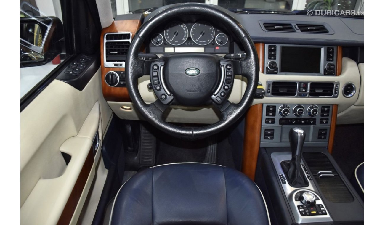 Land Rover Range Rover HSE EXCELLENT DEAL for our Land Rover Range Rover HSE ( 2008 Model ) in Blue Color GCC Specs