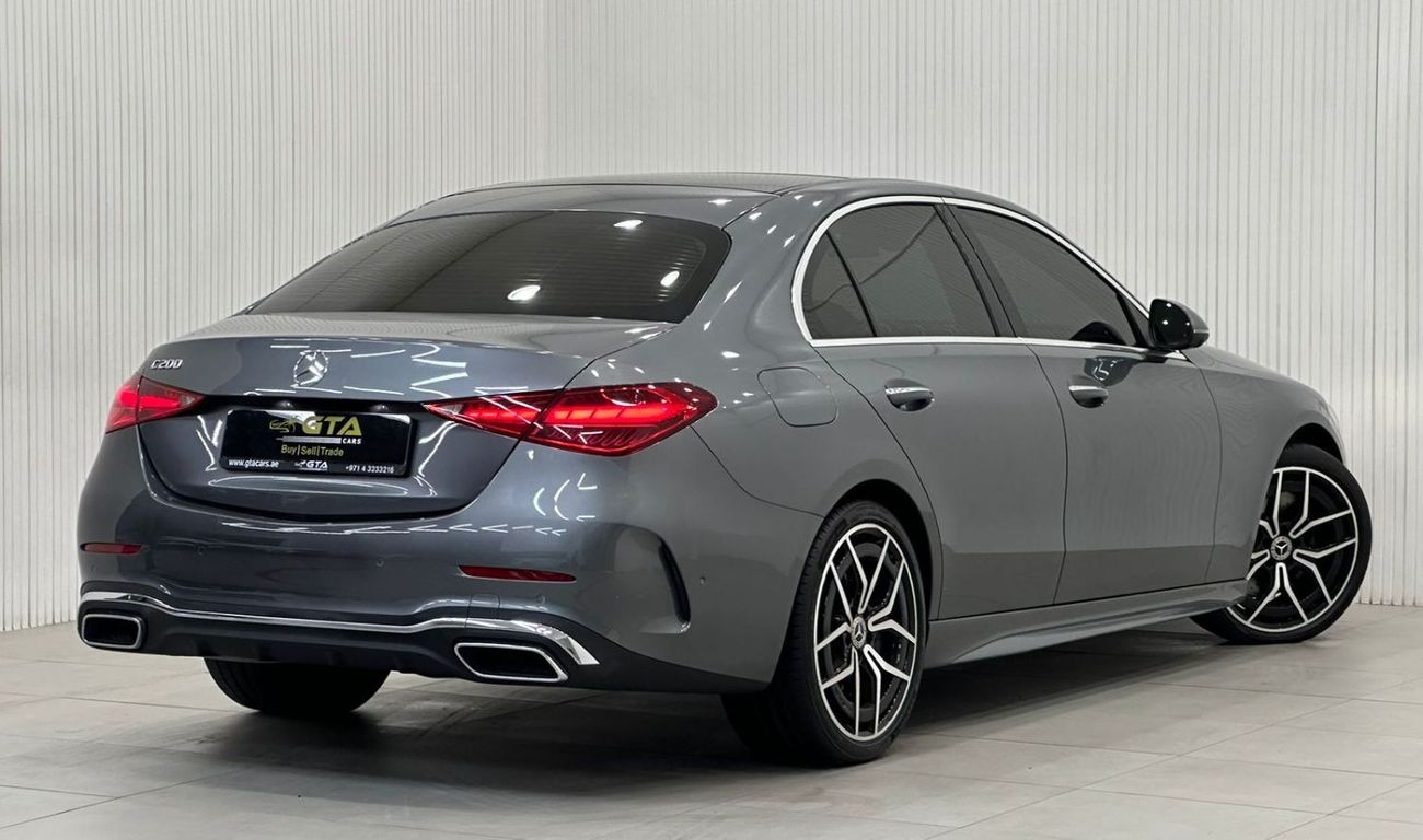 Mercedes-Benz C 200 2022 Mercedes C200, 2027 Gargash Warranty, GCC