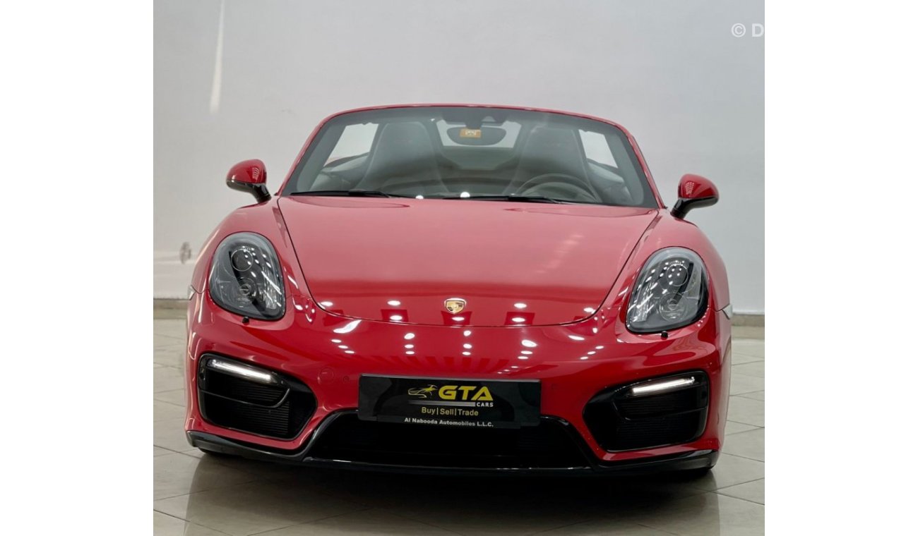بورش بوكستر 718 2015 Porsche Boxster GTS, 01/2024 Porsche Warranty, Full Service History, GCC