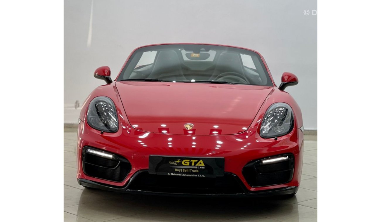 Porsche Boxster GTS 2015 Porsche Boxster GTS, 01/2024 Porsche Warranty, Full Service History, GCC