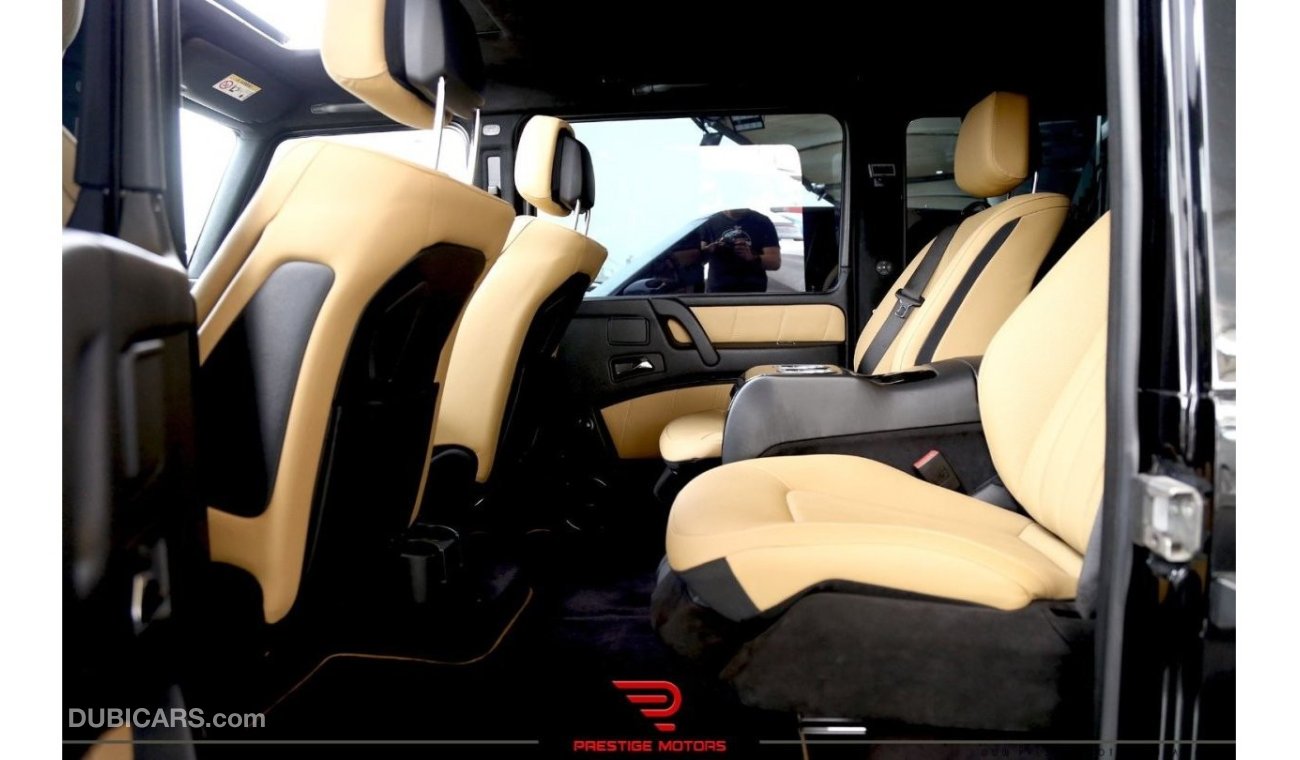 Mercedes-Benz G 500 2017 VIP Seats Long wheelbase