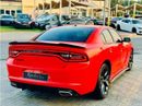 دودج تشارجر SXT 3.6L | Monthly AED 1230/- | 0% DP | Custom Leather Seats | Touch Screen | # 19865