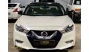 نيسان ماكسيما 2016 Nissan Maxima SV, Warranty, Service History, GCC