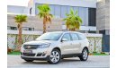 Chevrolet Traverse LT 3.6L V6 | 1,155 P.M | Traverse  0% Downpayment | Exceptional Condition!