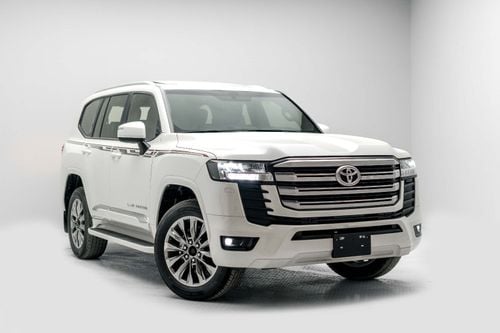 Toyota Land Cruiser GXR MID 4.0L - Platinum White Inside Black | Export Only