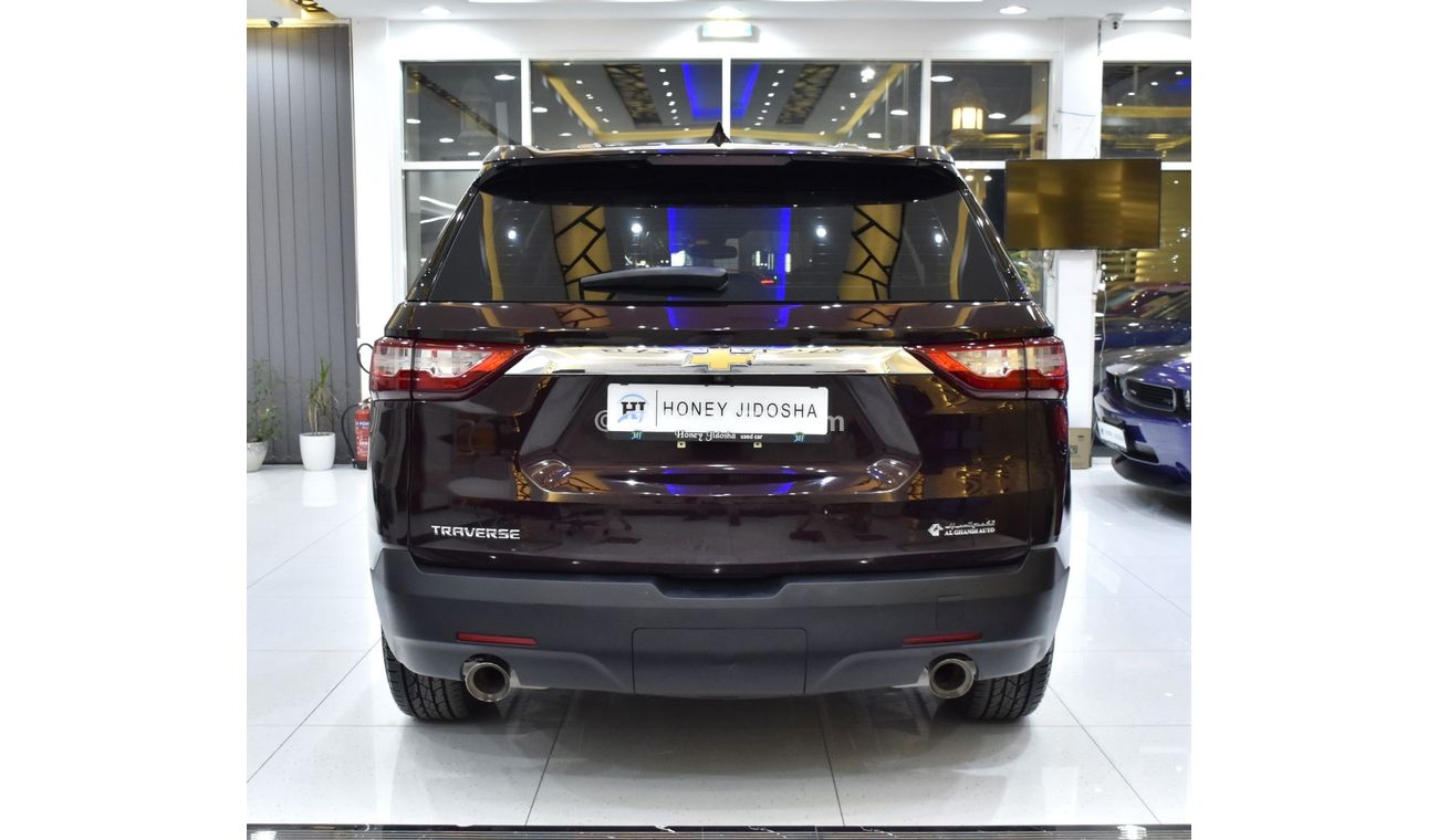 شيفروليه ترافيرس EXCELLENT DEAL for our Chevrolet Traverse ( 2018 Model ) in Burgundy Color GCC Specs
