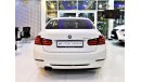 بي أم دبليو 328 ( ONLY 78000 KM ) Amazing BMW 328i 2013 Model!! in White Color! GCC Specs