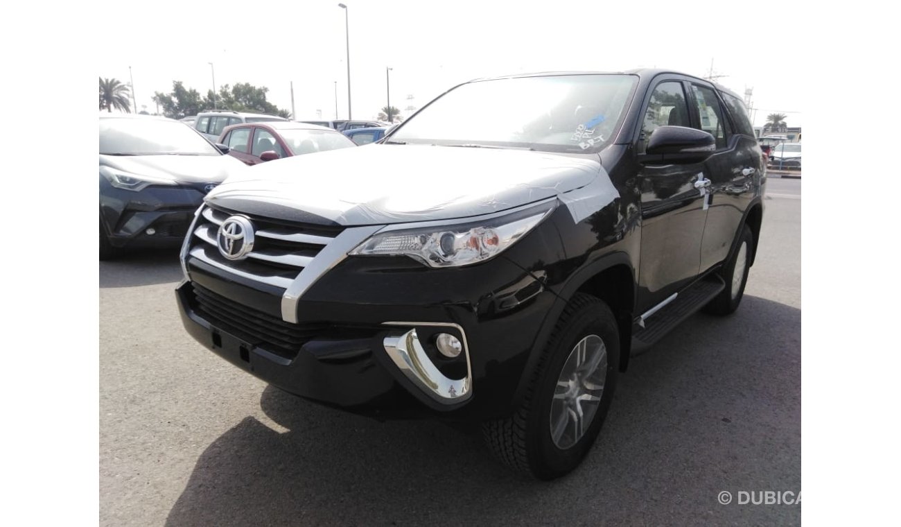 Toyota Fortuner BLACK AUTO TRANSMISSION SUV PETROL 2019 MODEL 2.7L ENGINE 4 CYLINDER ONLY FOR EXPORT