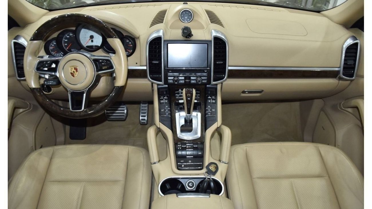 Porsche Cayenne EXCELLENT DEAL for our Porsche Cayenne S ( 2015 Model ) in Grey Color GCC Specs