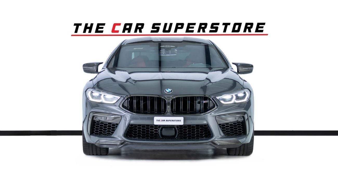 BMW M8 Competition 4.4L Gran Coupe-GCC-1 Owner-Carbon Fiber Package-AGMC Warranty Service Contract