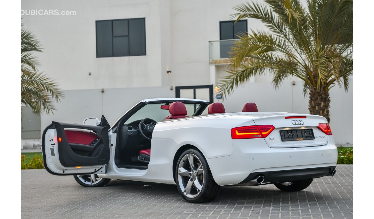 Audi A5 2015 Cabriolet - Full Service History - GCC - AED 1,351 Per Month - 0% DP