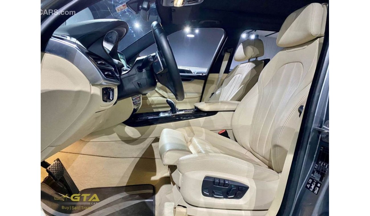 بي أم دبليو X5 2018 BMW X5 xDrive50i M Sport, October 2023 BMW Warranty + Service Package, Fully Loaded, GCC