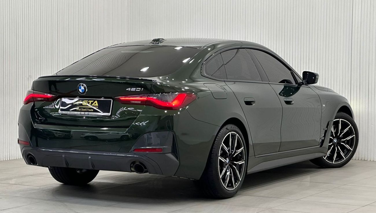 BMW 420i 2023 BMW 420i M-Kit Gran Coupe, Nov 2027 BMW Warranty + Service Pack, Low Kms, GCC