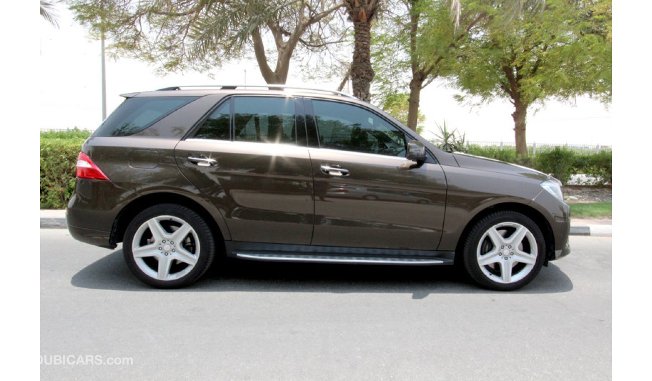 Mercedes-Benz ML 350 Mercedes ML 350-Brown - 2013 - ZERO DOWN PAYMENT - 2000 AED/MONTHLY - 1 YEAR WARRANTY