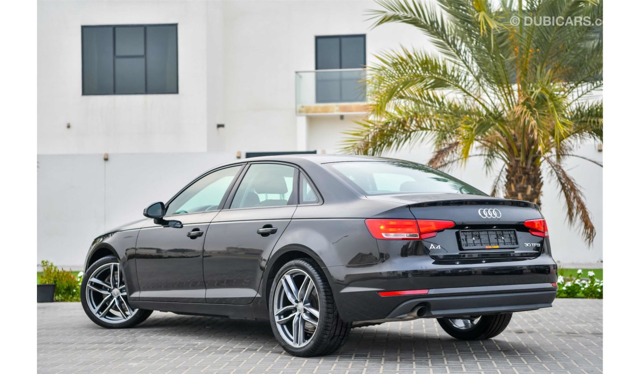 أودي A4 30TFSI NEW shape amazing under warranty - GCC - AED 1,645 Per Month