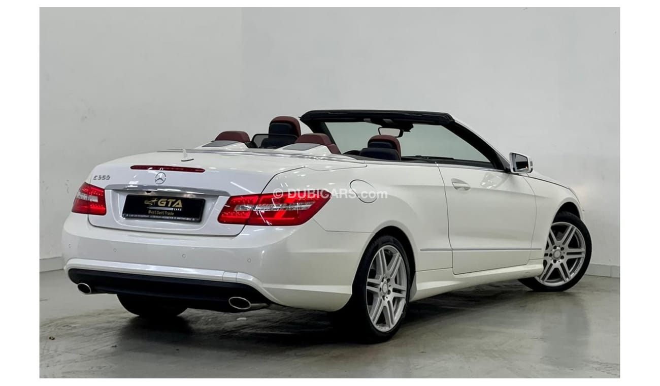 Mercedes-Benz E 350 Std 2013 Mercedes-Benz E350 Convertible, Full Mercedes History, Low kms, GCC