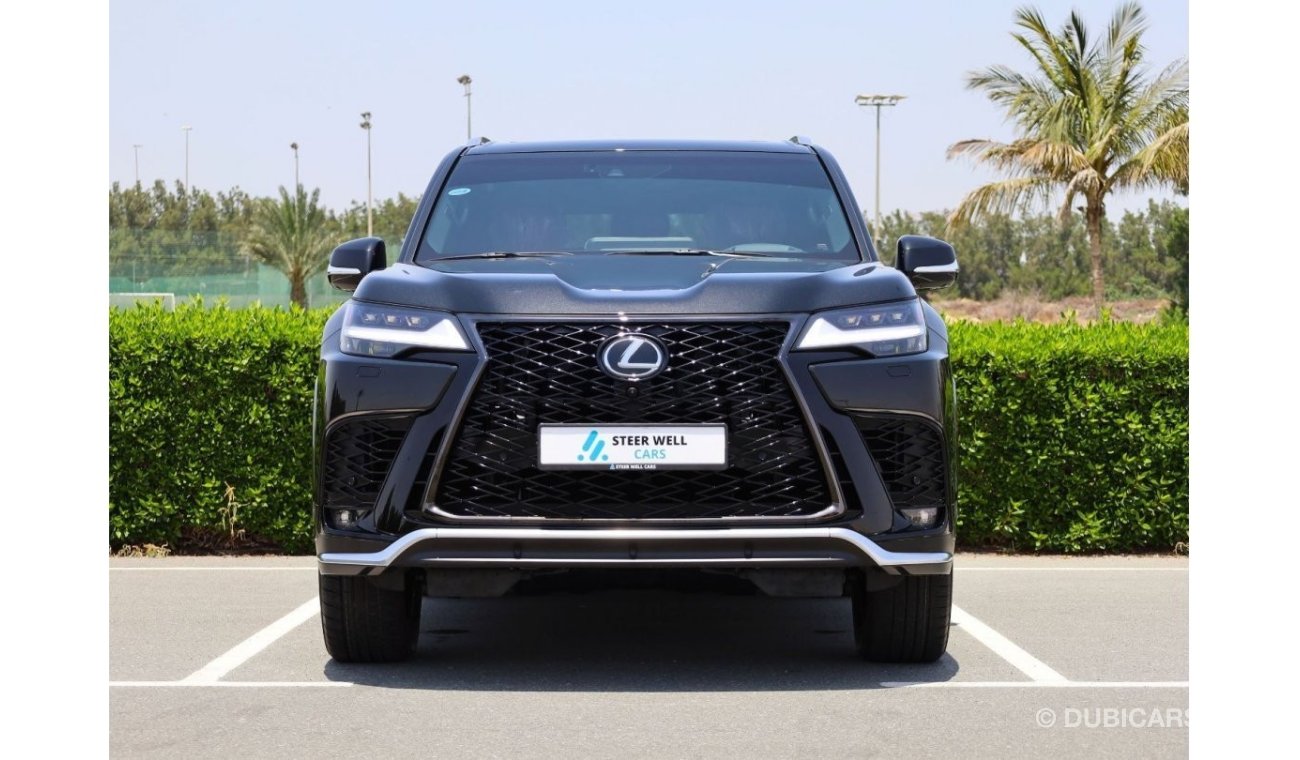 Lexus LX 600 F-Sport | 3.5L V6 4X4 | 5 Year International Warranty | GCC Specs
