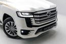 تويوتا لاند كروزر LC300 VXR 3.5L - Pearl White Inside Beige | Export Only