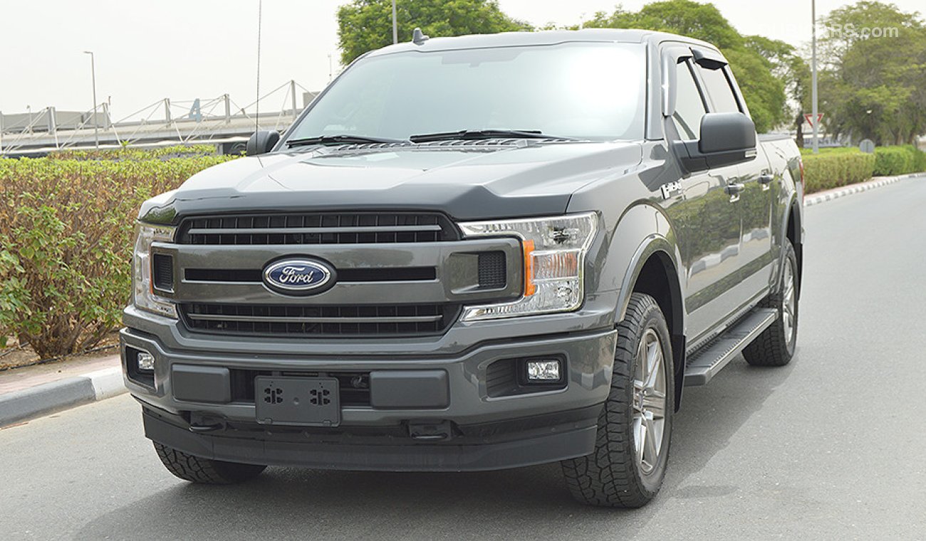 Ford F-150 XLT 2018, V6 4X4 GCC, 0km w/ 3 Years or 100K km Warranty + 60K km Service at Al Tayer